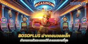 bosoplus Deposit and withdraw wallet, make transactions with an automatic system, the most convenient